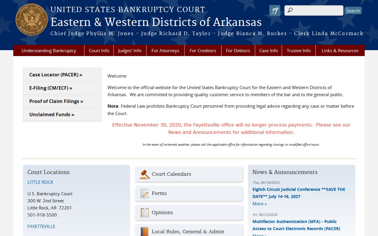 Johnson County bankruptcy case lookup court source